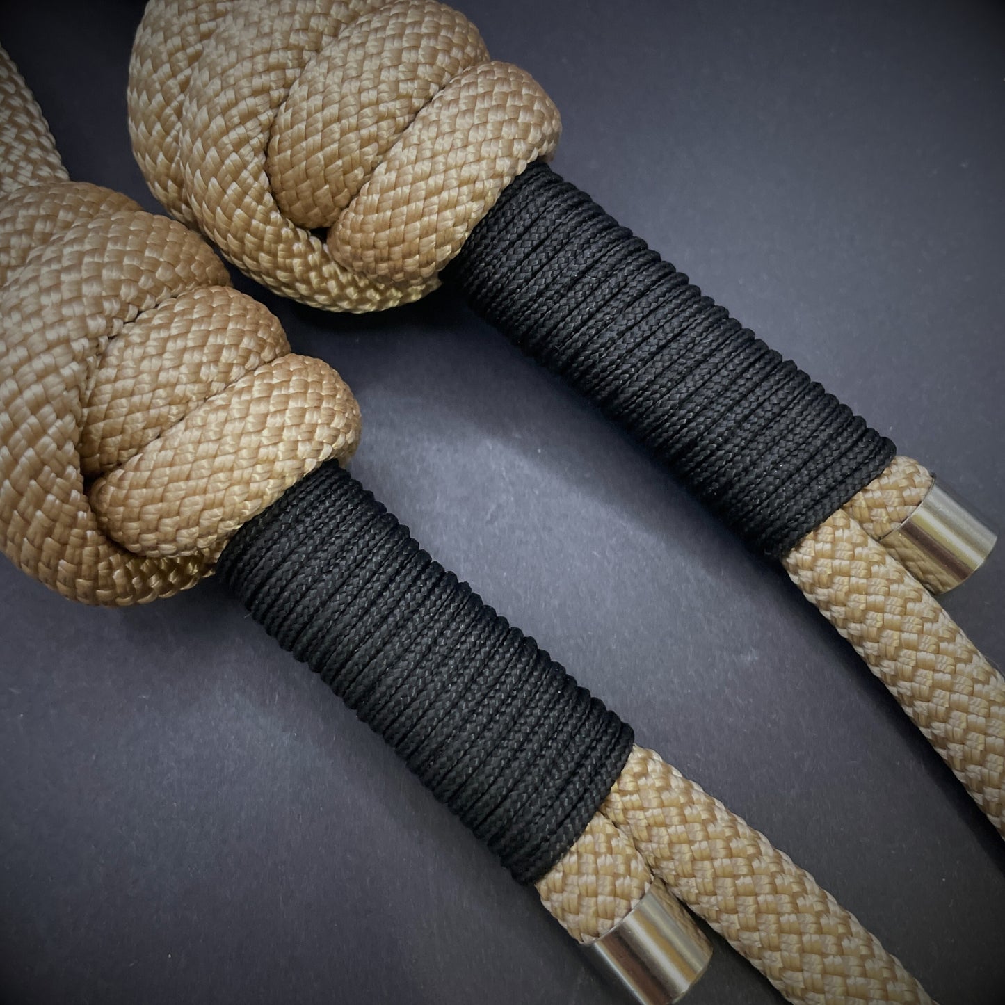 Knotted Dog Lead with Stainless Steel Lobster Clasp and 275 Wrap