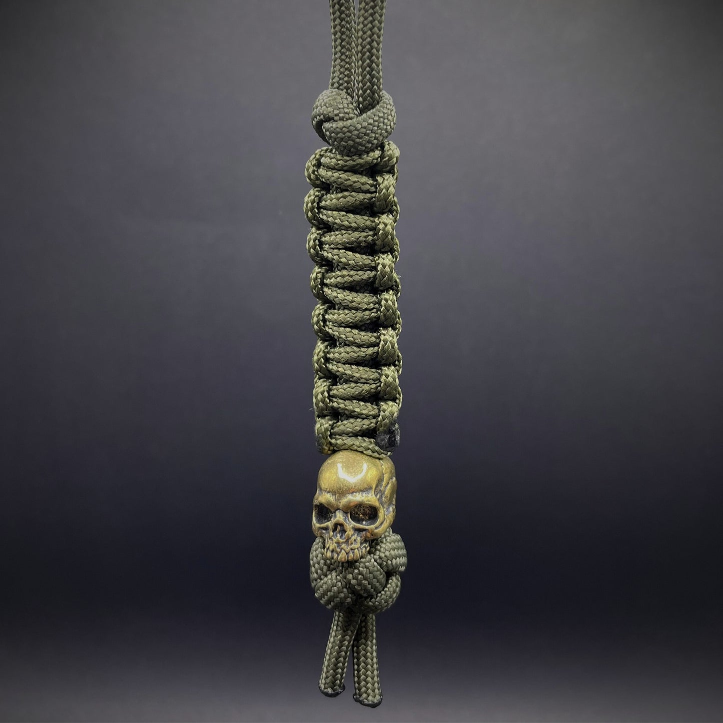 550 Paracord Knife Lanyard EDC Beads | Style 3