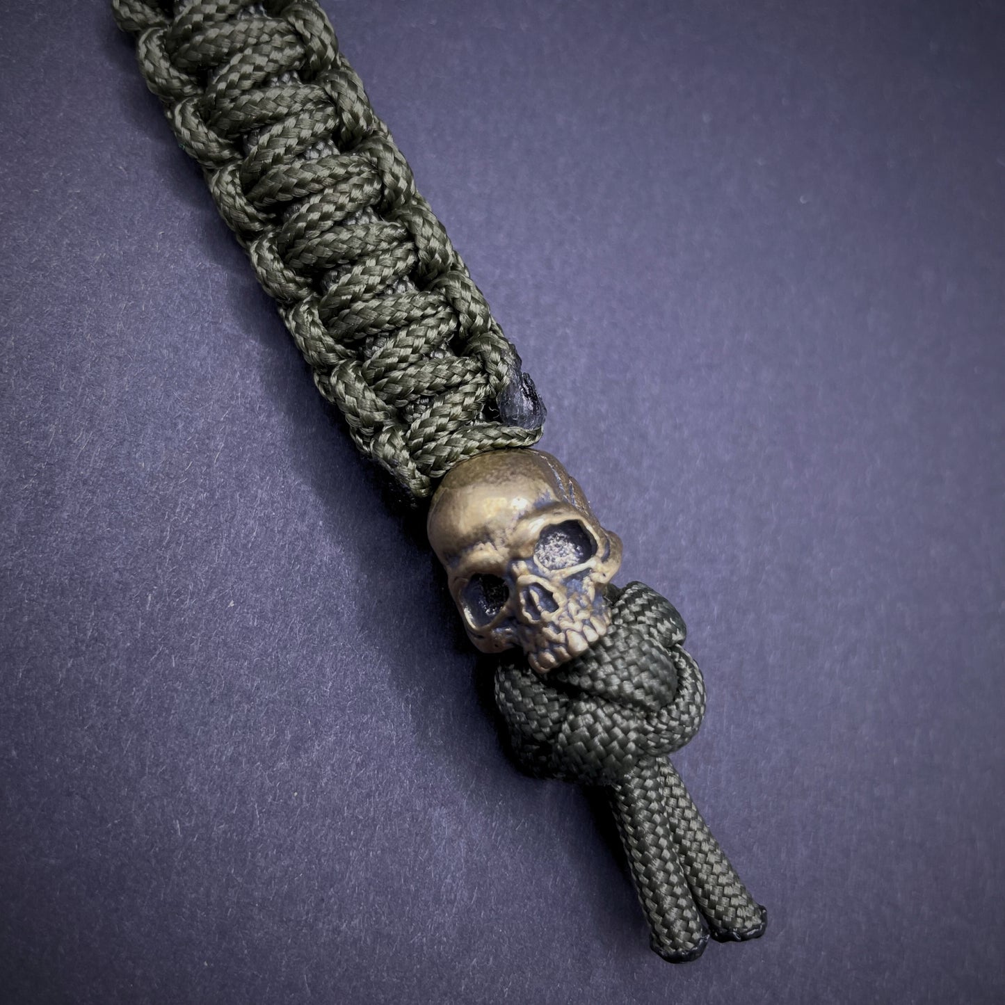 550 Paracord Knife Lanyard EDC Beads | Style 3