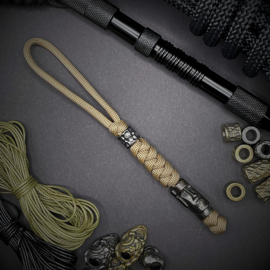 550 Paracord Lanyard with EDC Beads | Style 4