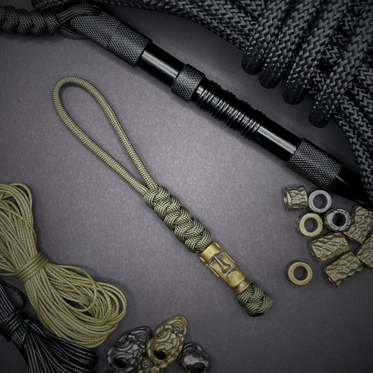550 Paracord Lanyard with EDC Beads | Style 11