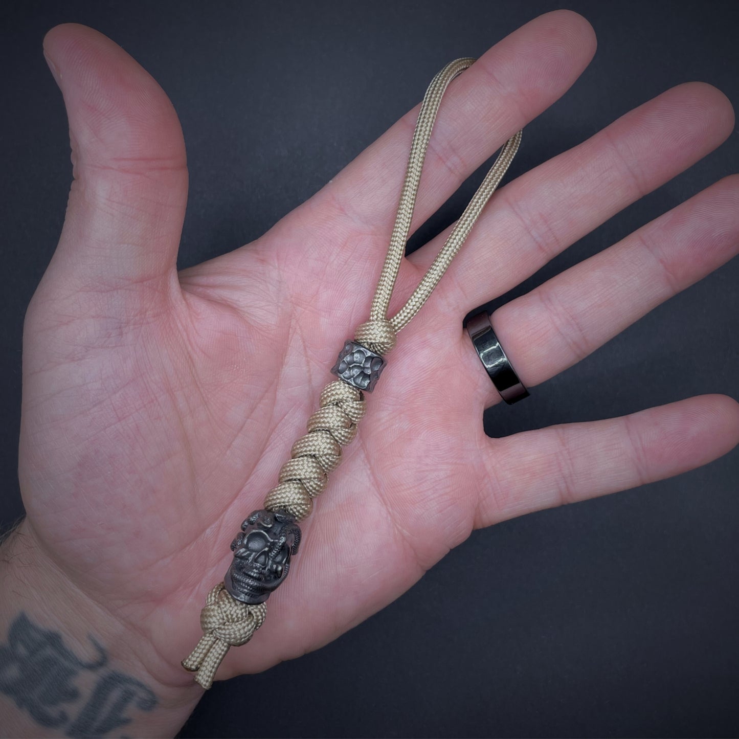 550 Paracord Lanyard with EDC Beads | Style 6