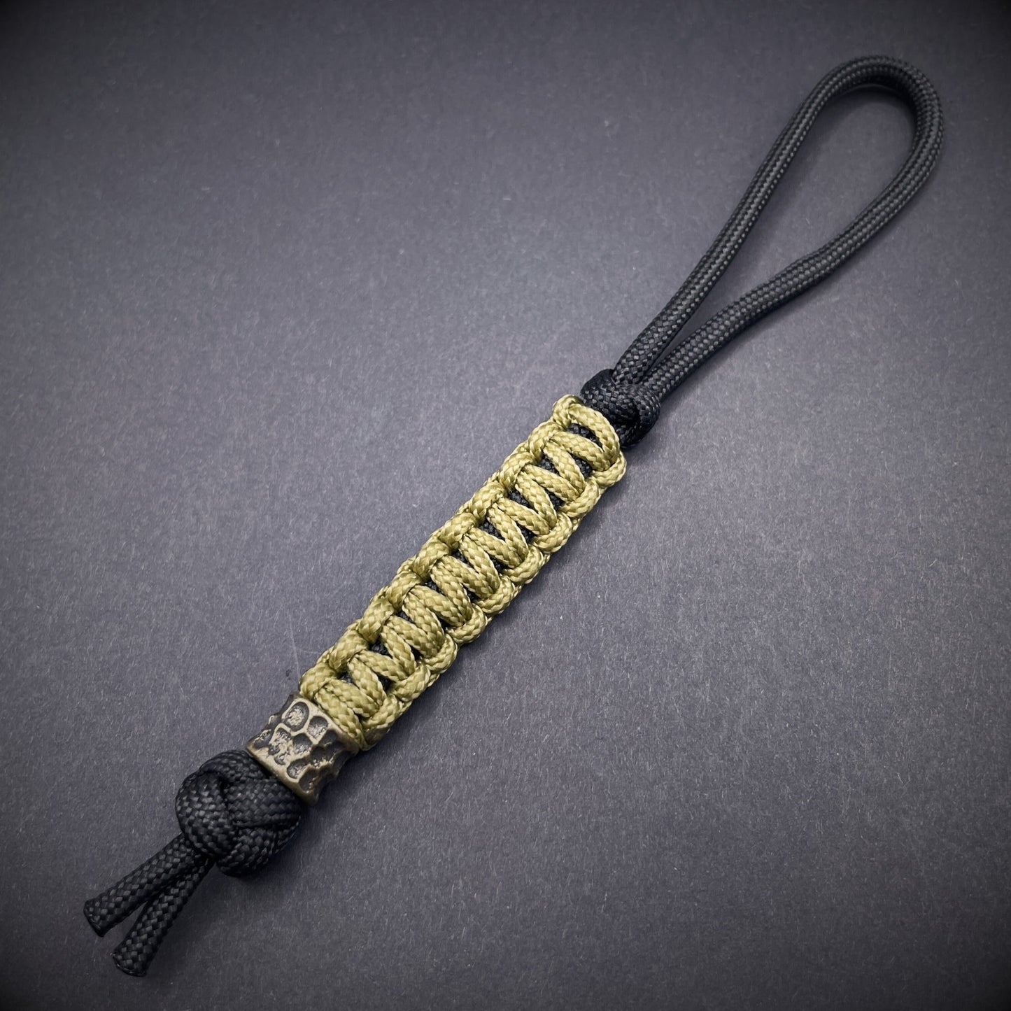 550 Paracord Knife Lanyard with EDC Beads | Style 7