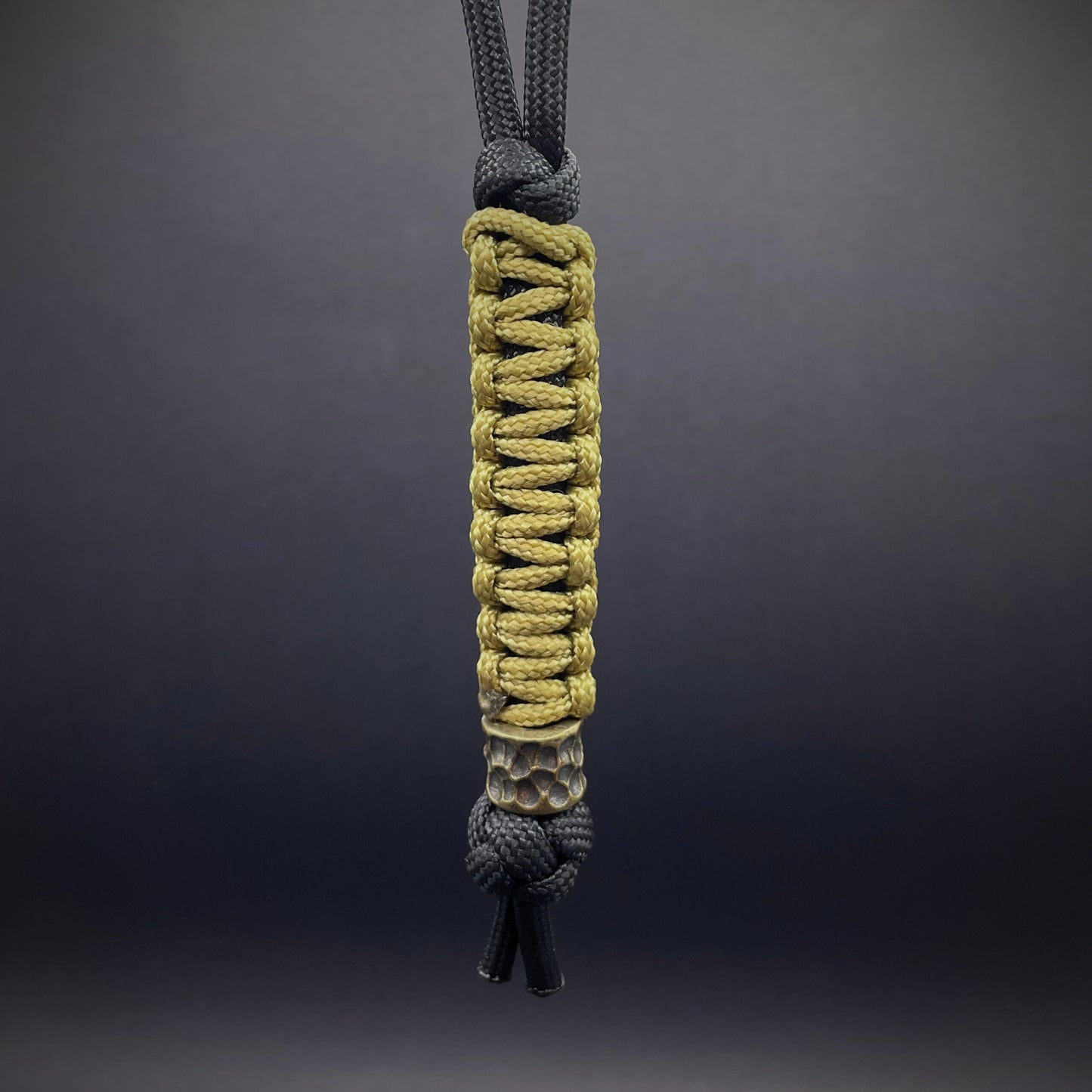 550 Paracord Knife Lanyard with EDC Beads | Style 7