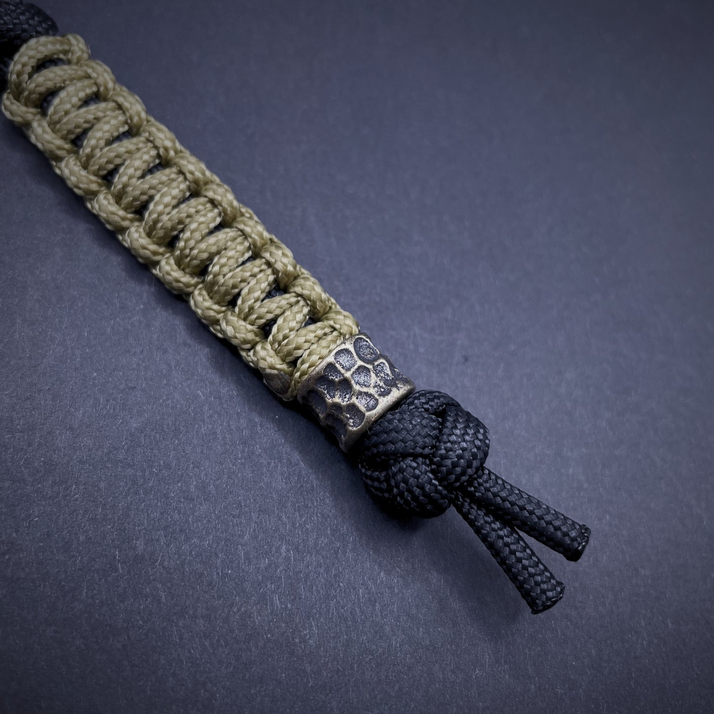 550 Paracord Knife Lanyard with EDC Beads | Style 7