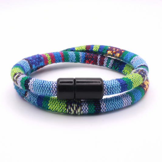 Wraparound Boho Rope Bracelet