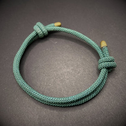 Adjustable Sliding Knot Rope Bracelet