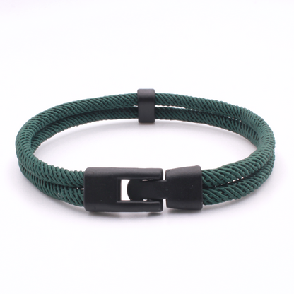 Minimalist Rope Bracelet with Hook Clasp