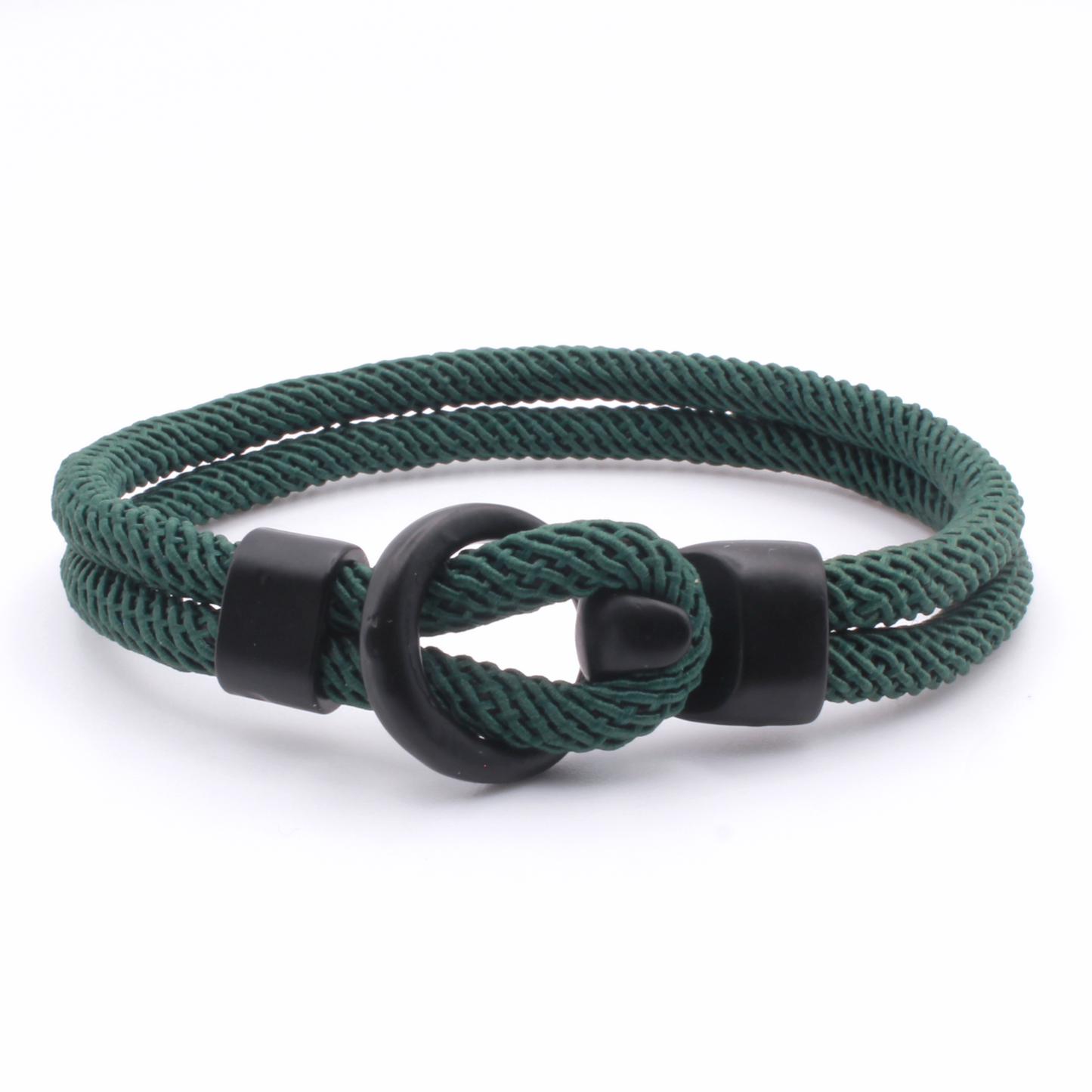 Minimalist Rope Bracelet with Round Clasp