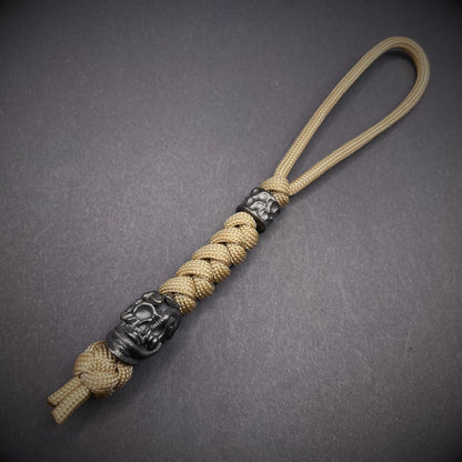 550 Paracord Lanyard with EDC Beads | Style 6
