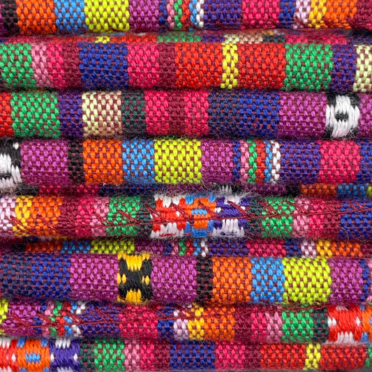 Close-up image of 6mm Boho Rope, showcasing the vibrant colour and texture of the material.