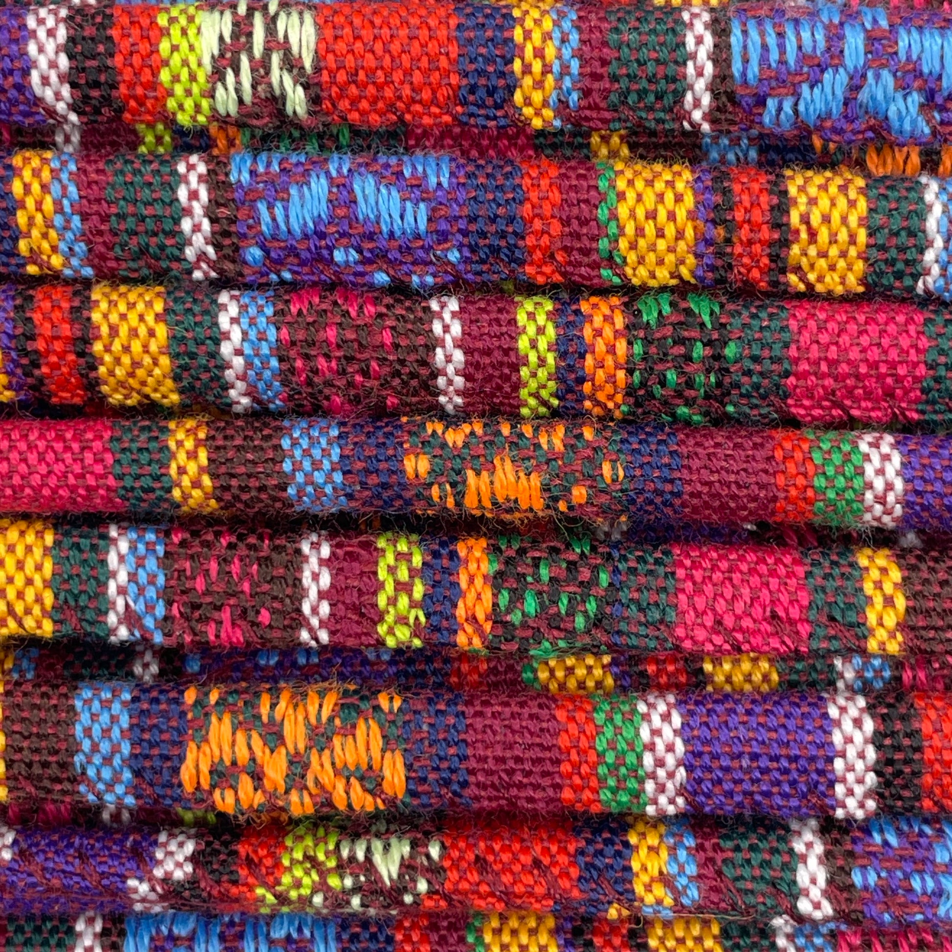 Close-up image of 6mm Boho Rope, showcasing the vibrant colour and texture of the material.