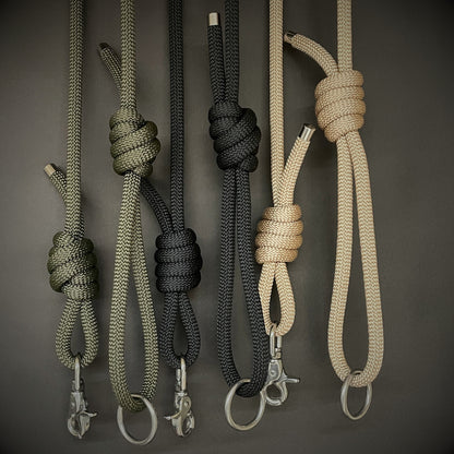 Knotted Dog Lead with Stainless Steel Lobster Clasp