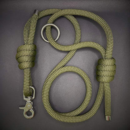 Knotted Dog Lead with Stainless Steel Lobster Clasp
